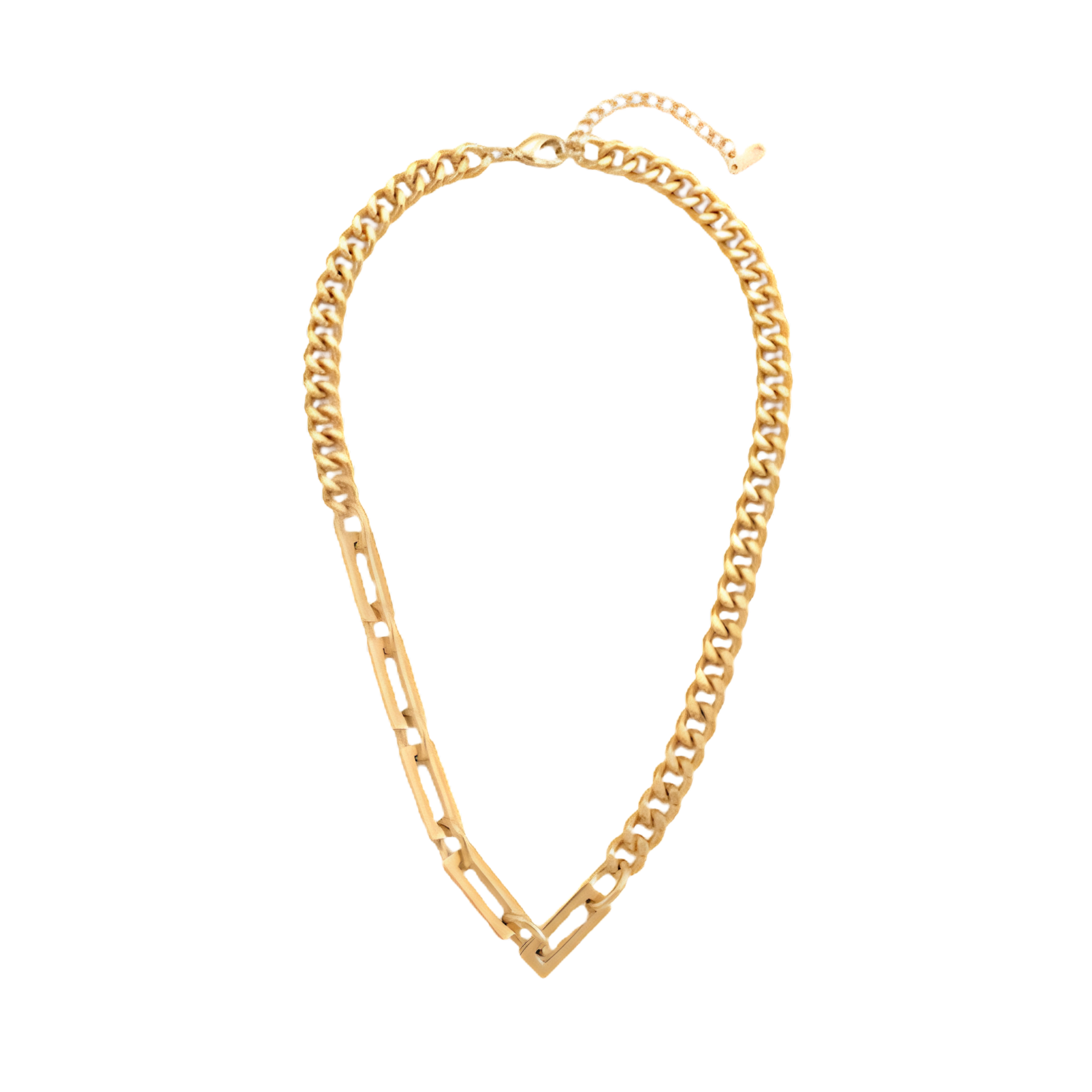 Dual Link Statement Necklace