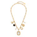 Charm Layered Pendant Necklace