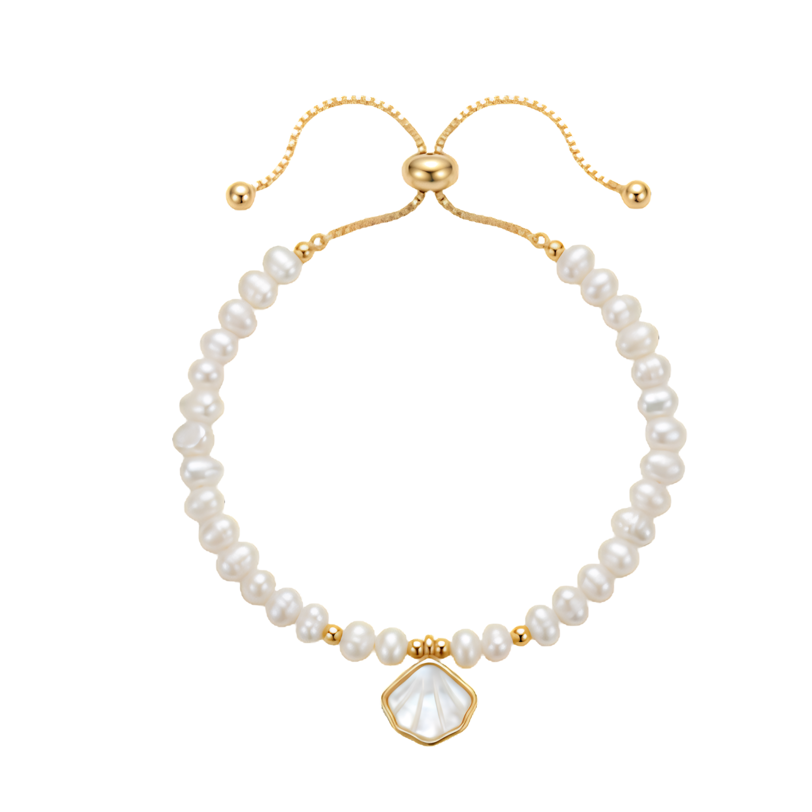 Freshwater Pearl Shell Bracelet