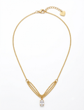 Celeste Solitaire Necklace