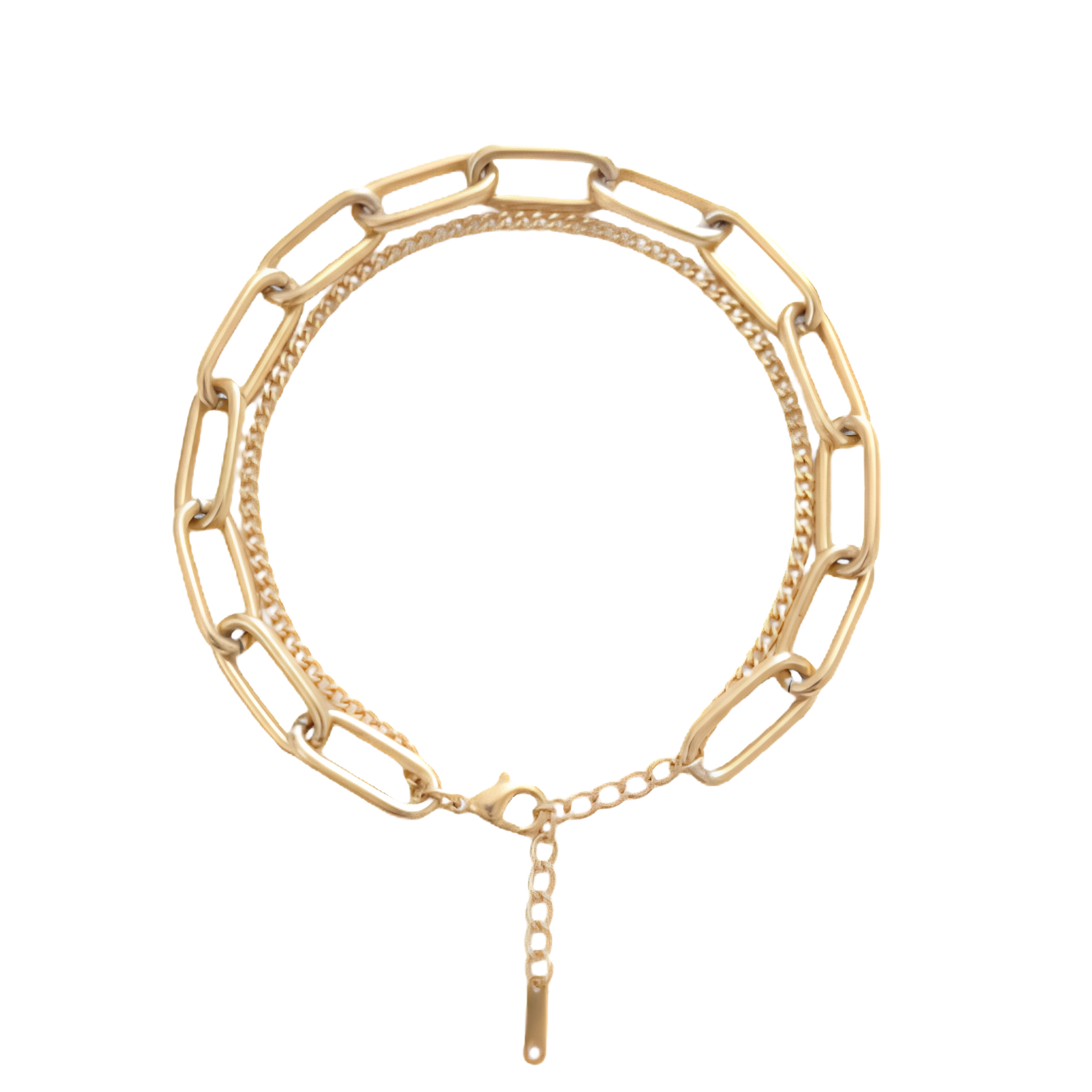 Golden Link Duo Bracelet