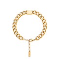 Golden Cuban Chain Bracelet