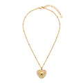 Sacred Heart Beaded Necklace