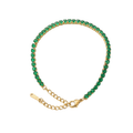 Emerald Glow Tennis Bracelet