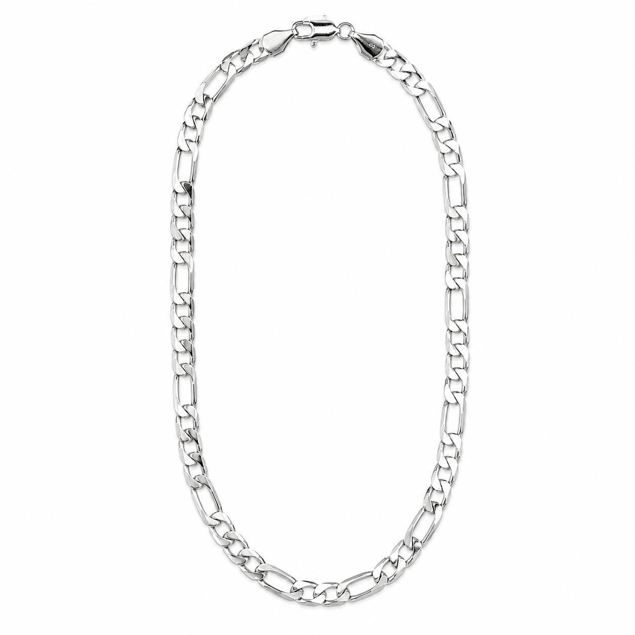 Sterling Figaro Chain