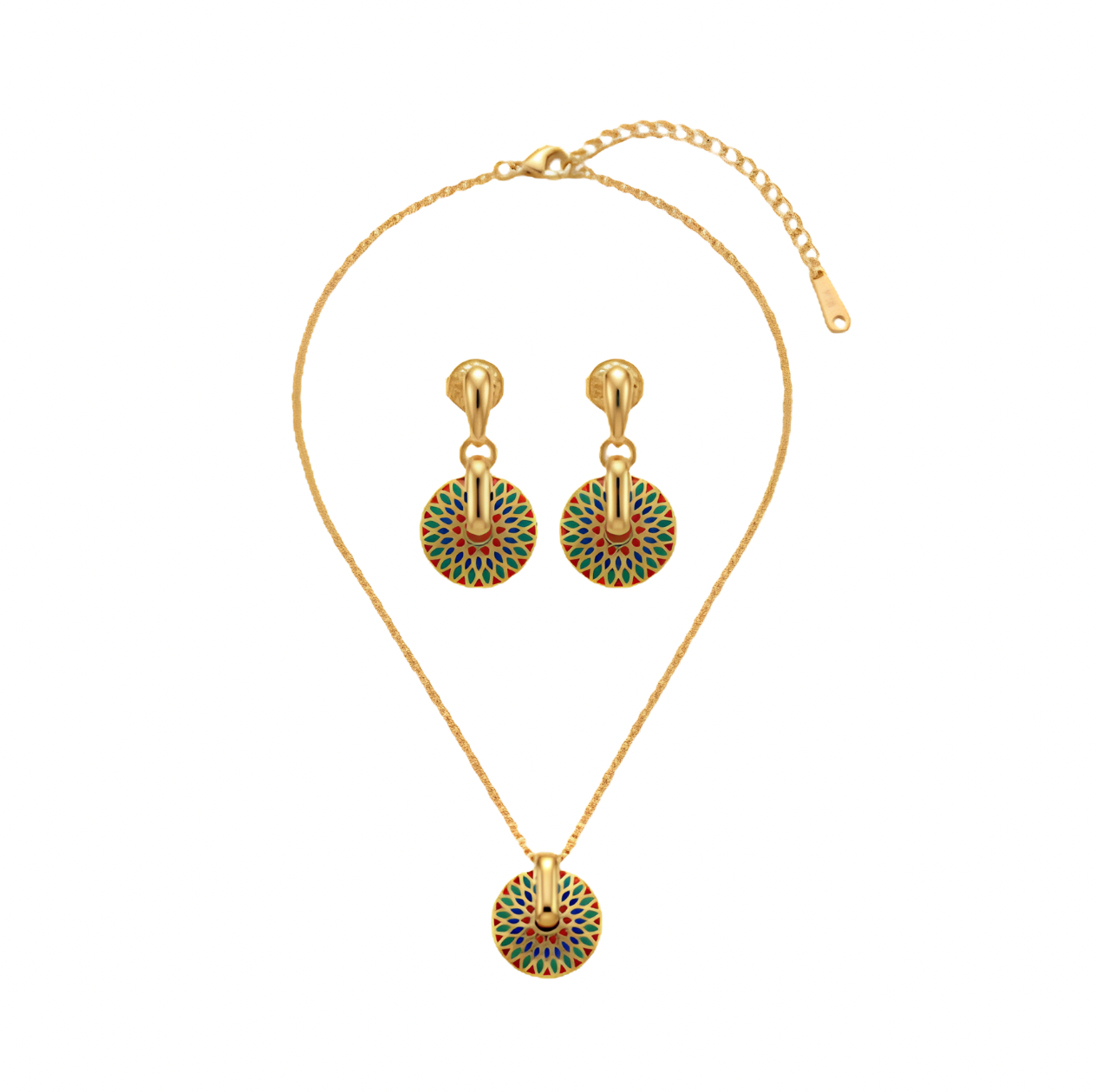 Mosaic Bloom Jewelry Set