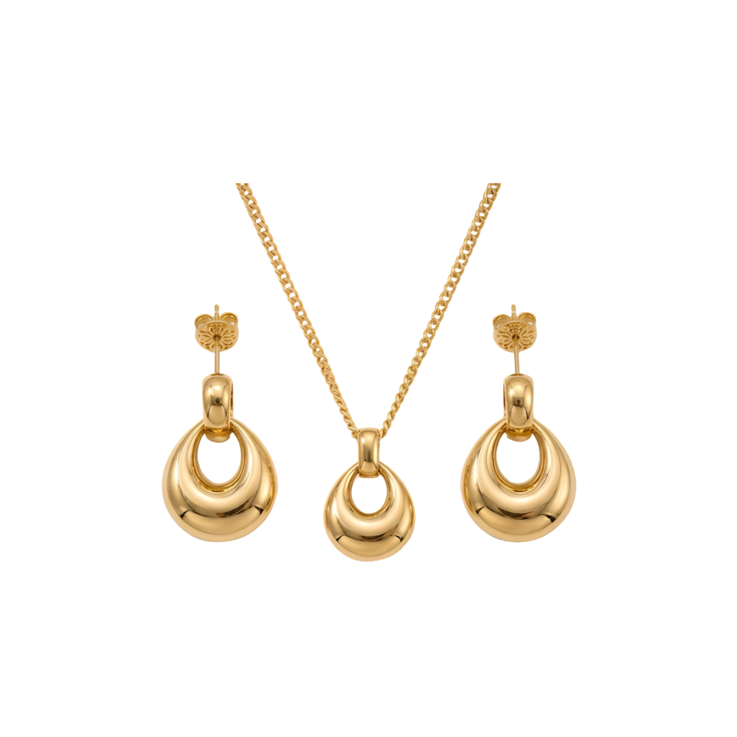Layered Orbit Jewelry Set