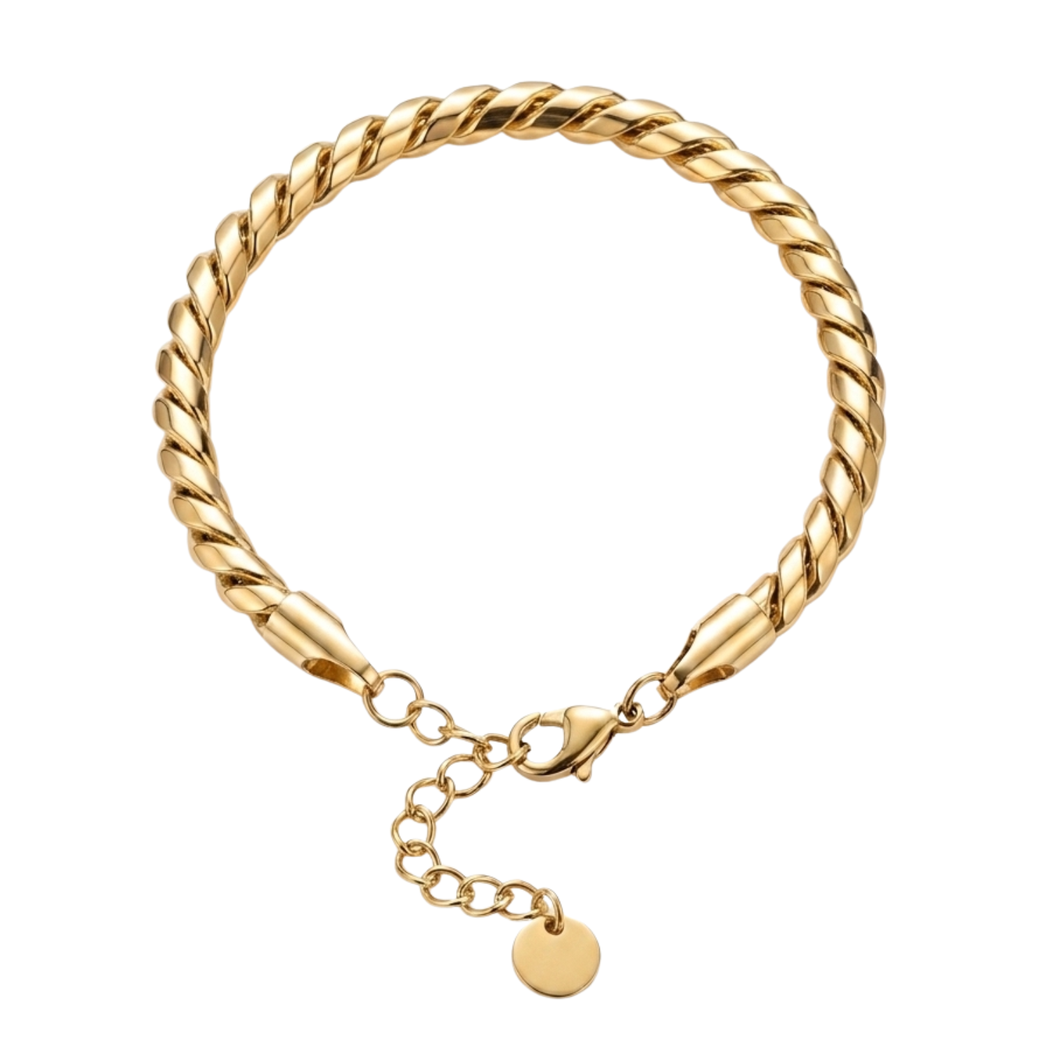 Luxe Rope Gold Bracelet