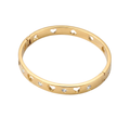 Luxe Heart Crystal Bangle