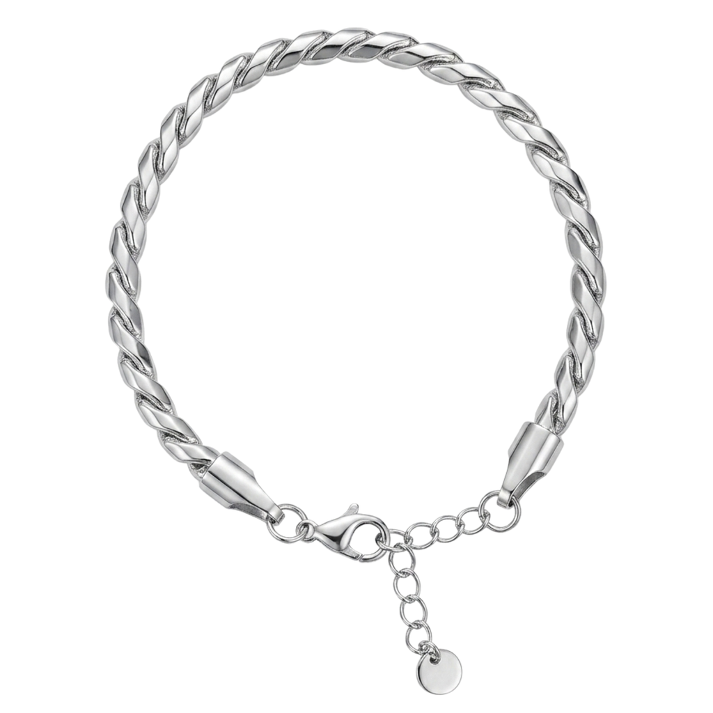 Luxe Rope Steel Bracelet