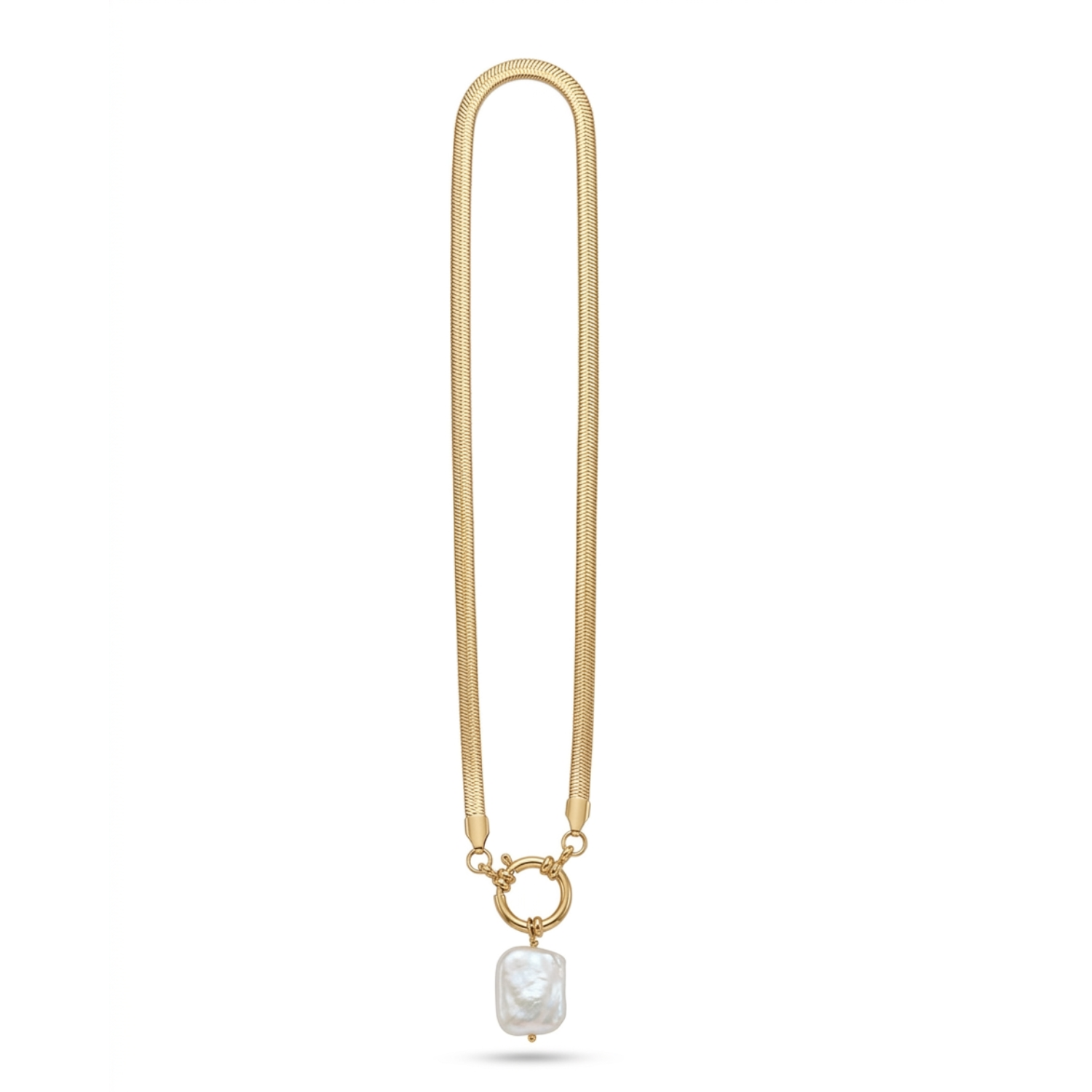 Luxe Pearl Drop Necklace
