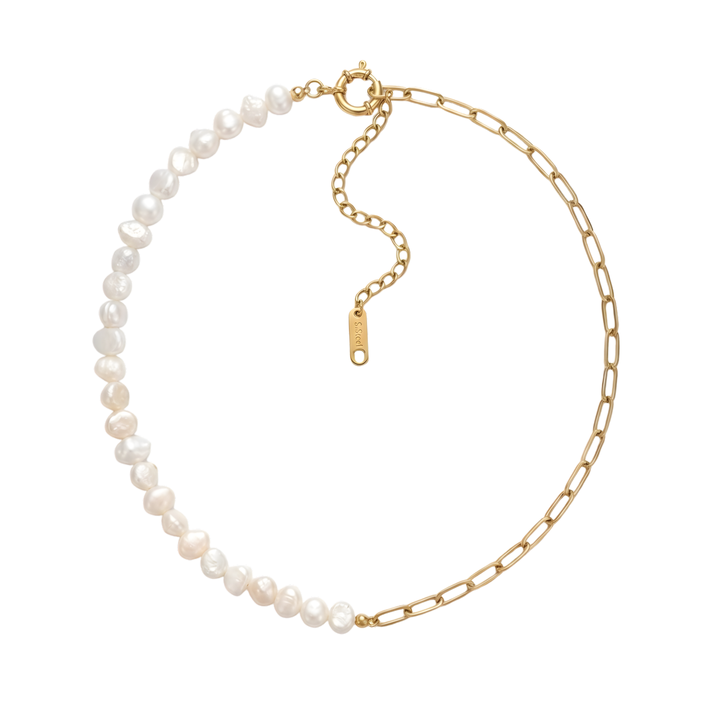 Luxe Pearl Link Set