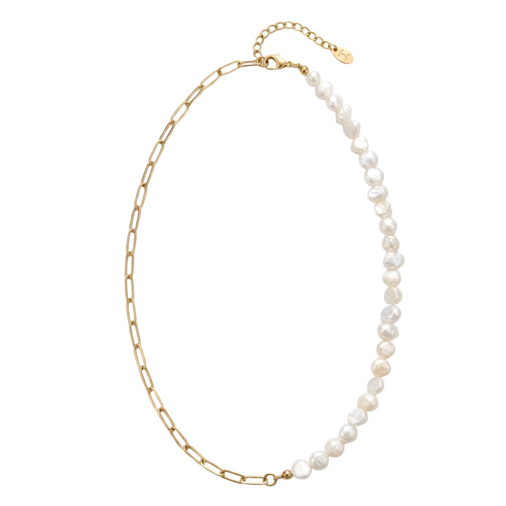 Luxe Pearl Link Set